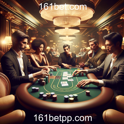 Descubra o Mundo do Pôquer: Estratégias e Emoções no 161bet.com
